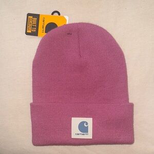 Carhartt Pink Knit Beanie Hat